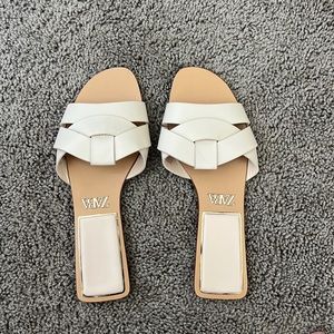 NEW ZARA flat sandals